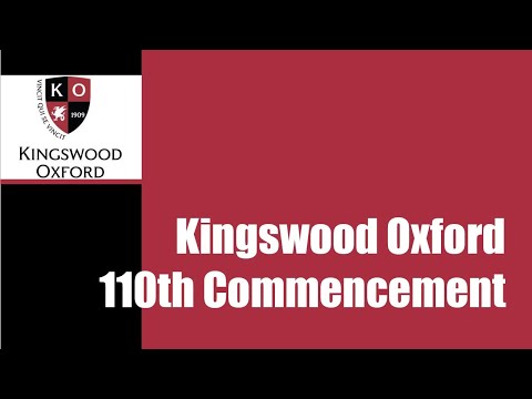 Kingswood Oxford Commencement