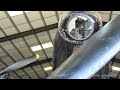 244 restoration of lancaster nx611 year 7   no 1 engine fitted to the french wing