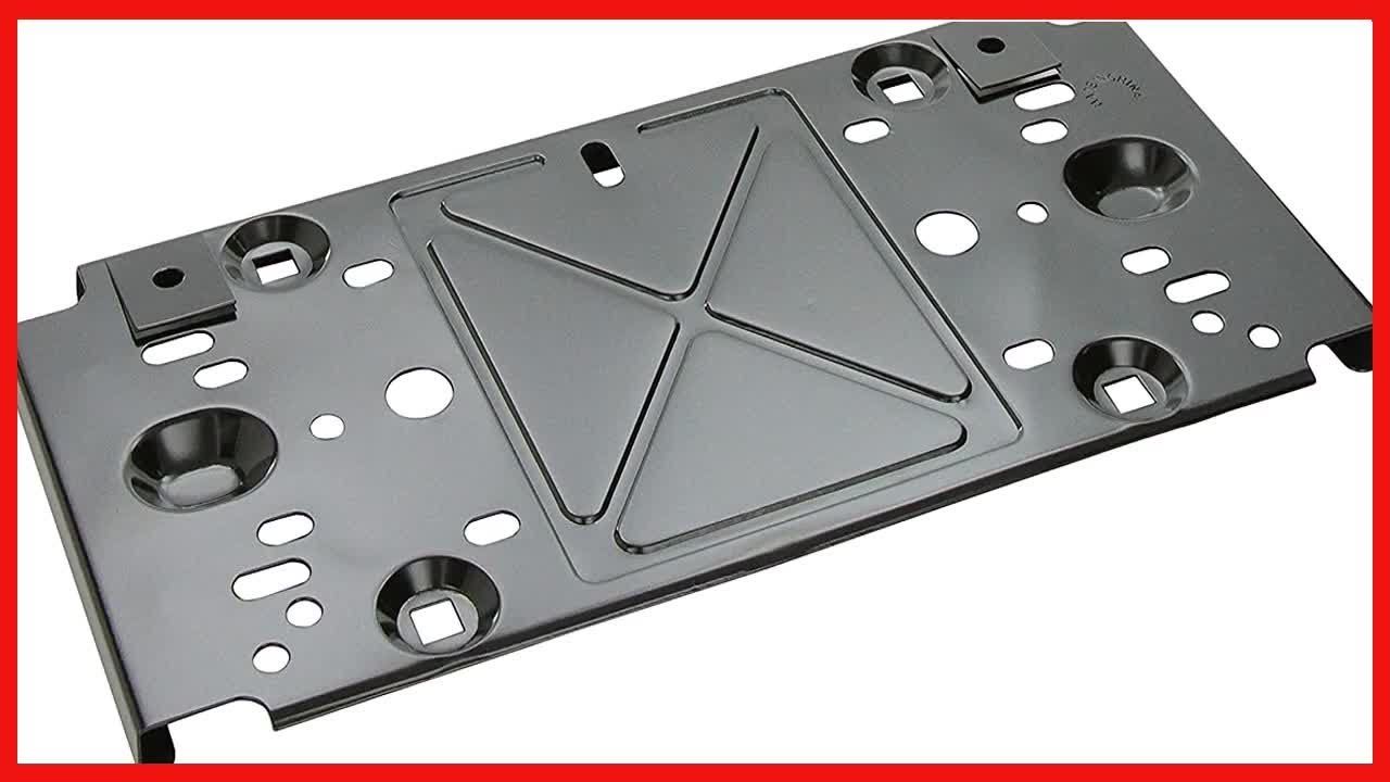 Great product - Dorman Help! 68148 Front License Plate Bracket , Black
