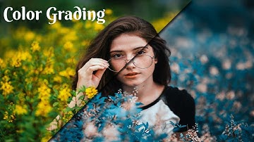 Best Trick Ever to turn Green to Cyan Color Grading in Photoshop |  in Just 15 Seconds| Steducate