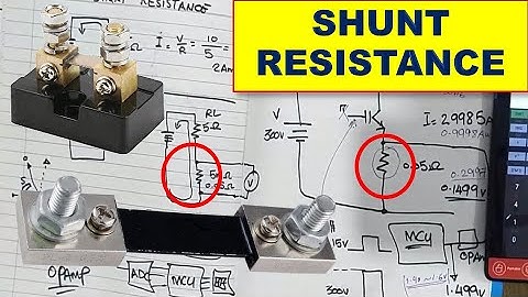 357 SHUNT Resistance, Uses and Working Principle, How to Measure Current using Shunt Resistor