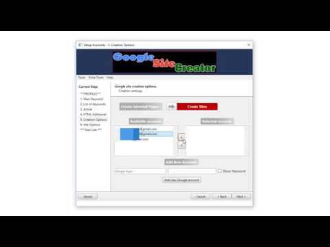 Google Site Generator Tutorial No1 by Peter Drew