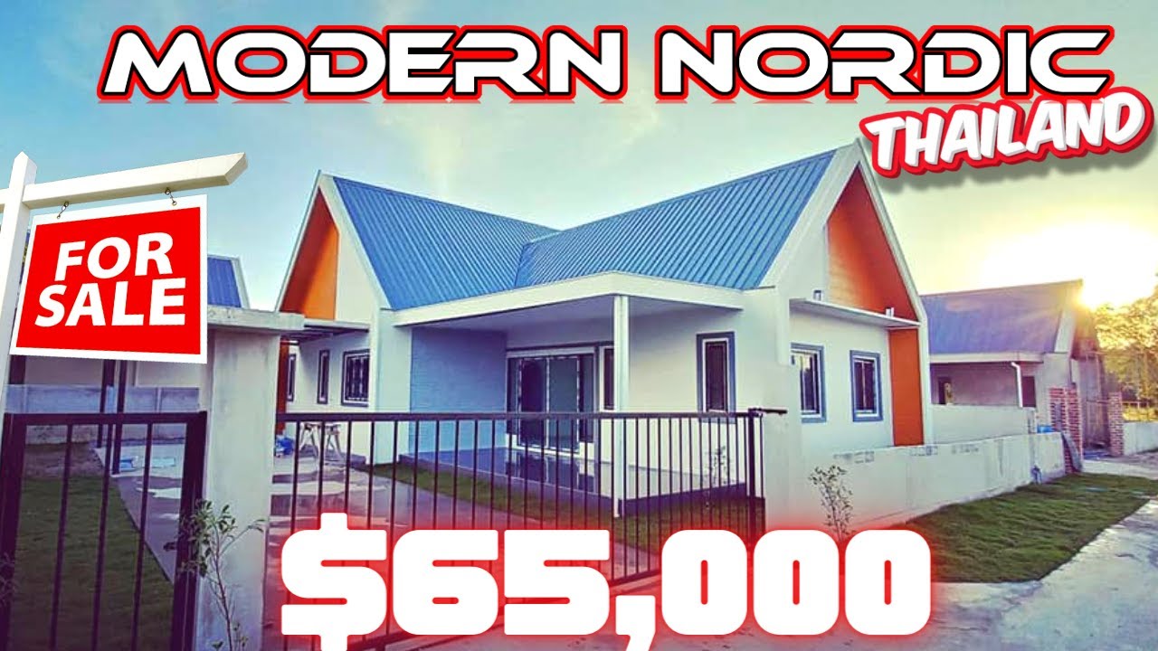 3 Bedroom House For Sale In North Thailand (Modern Nordic) - YouTube