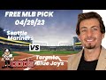 MLB Picks and Predictions - Seattle Mariners vs Toronto Blue Jays, 4/29/23 Free Best Bets & Odds