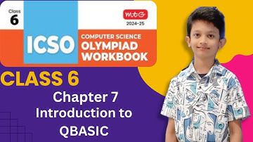 Class 6 | Chapter 7, Introduction to QBASIC| #study #olympiad #icso #education #computer