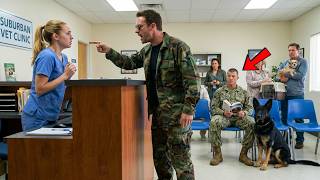 Fake Veteran Bullied Everyone at the Clinic — Until a Quiet Navy SEAL and His Dog Stood Up