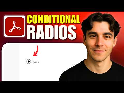 How To Set Conditional Radio Buttons In A Fillable PDF Form With Adobe Acrobat Pro DC(Tutorial 2026)
