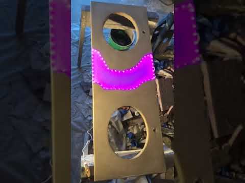 Concrete Countertop With Led Lights Youtube