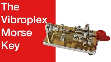 Why the Vibroplex Morse Key is a Work of Art