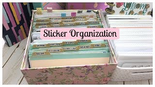 How to Organize Stickers: the Compact Storage System I love! - Aubree  Originals