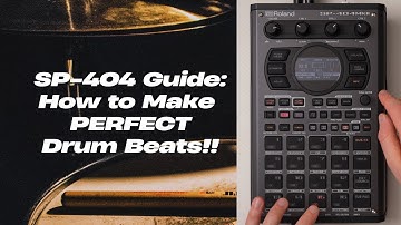 How to Create Drum Beats from Scratch on the Roland SP-404