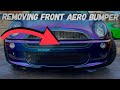 Mini r50r53 how to remove the front aero bumper and refit it jcw