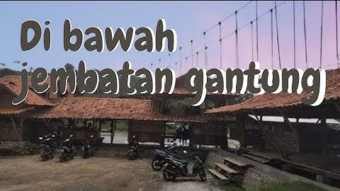 Super Hemat Liburan di Bawah Jembatan Gantung sungai cipamingkis,#infojonggol,#wisatajonggol