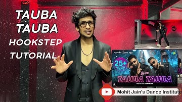 TAUBA TAUBA HOOKSTEP TUTORIAL | Learn Step By Step With Mohit Jain | Move It Tutorialz