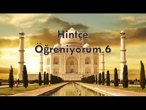 Sıfırdan Hintçe Öğreniyorum - Ders 6