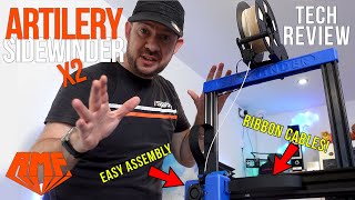 Artillery SideWinder X2 3D Printer Review - Unboxing, Setup and Tests - Can Cheap be Great??