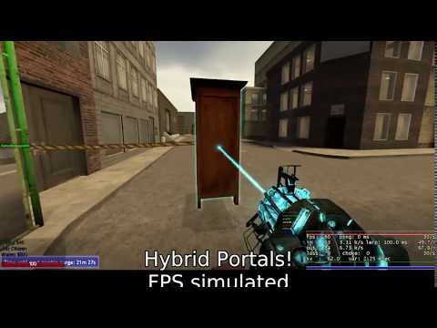 Hybrid Portal FPS Comparison