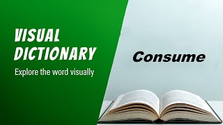 Consume Meaning | Consume Definition | Consume Pronunciation | Visual Dictionary