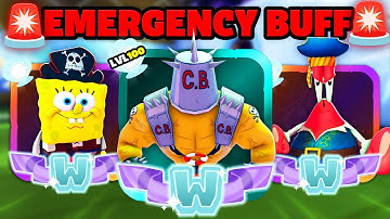 🚨EMERGENCY BUFFS IN SPONGEBOB TOWER DEFENSE..🚨