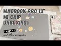 🍎 macbook pro 13" m1 chip (late 2020) unboxing 📦 + casetify and other accessories | relaxing asmr