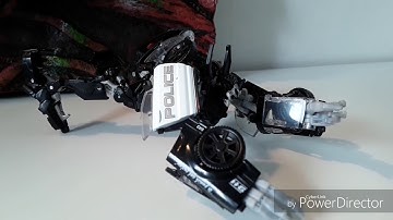 Transformers stop motion : SIDESWIPE vs BARRICADE