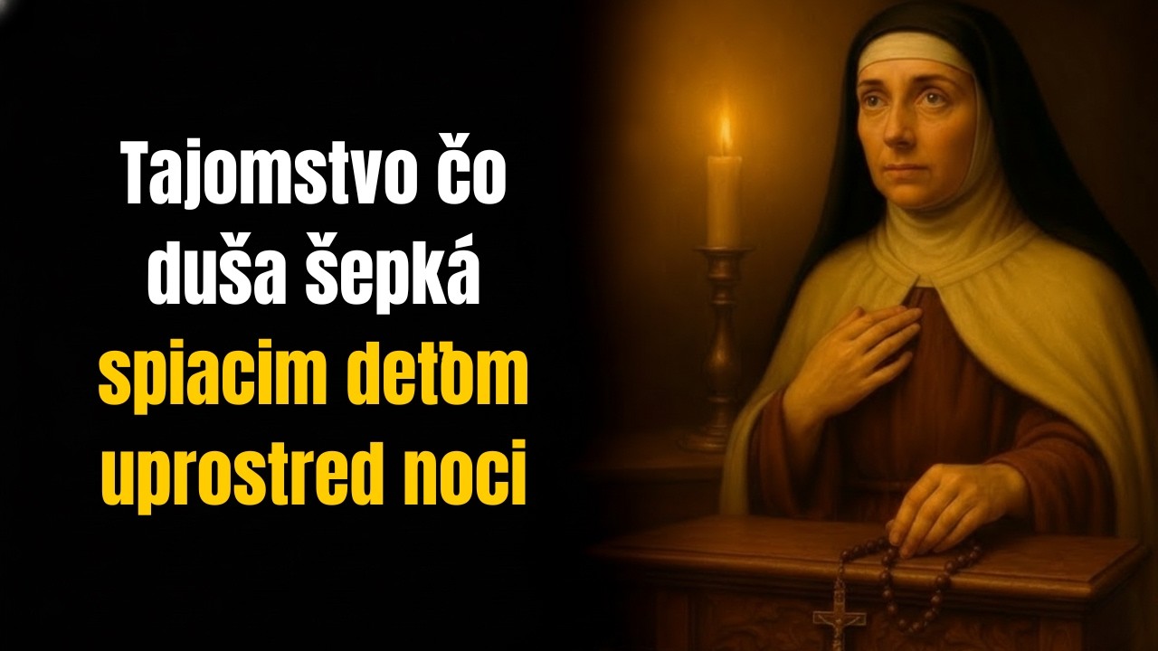 Svätá Terézia Odhalila: Tajomstvo čo duša šepká spiacim deťom v noci — odpoveď vás ZMRAZÍ!