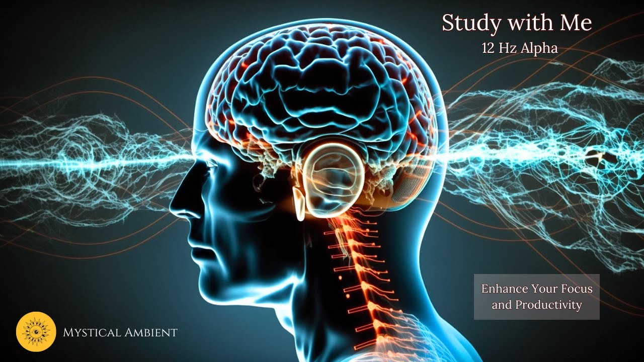 Study with Me || 12 Hz Alpha || Enhance Your Focus and Productivity ...