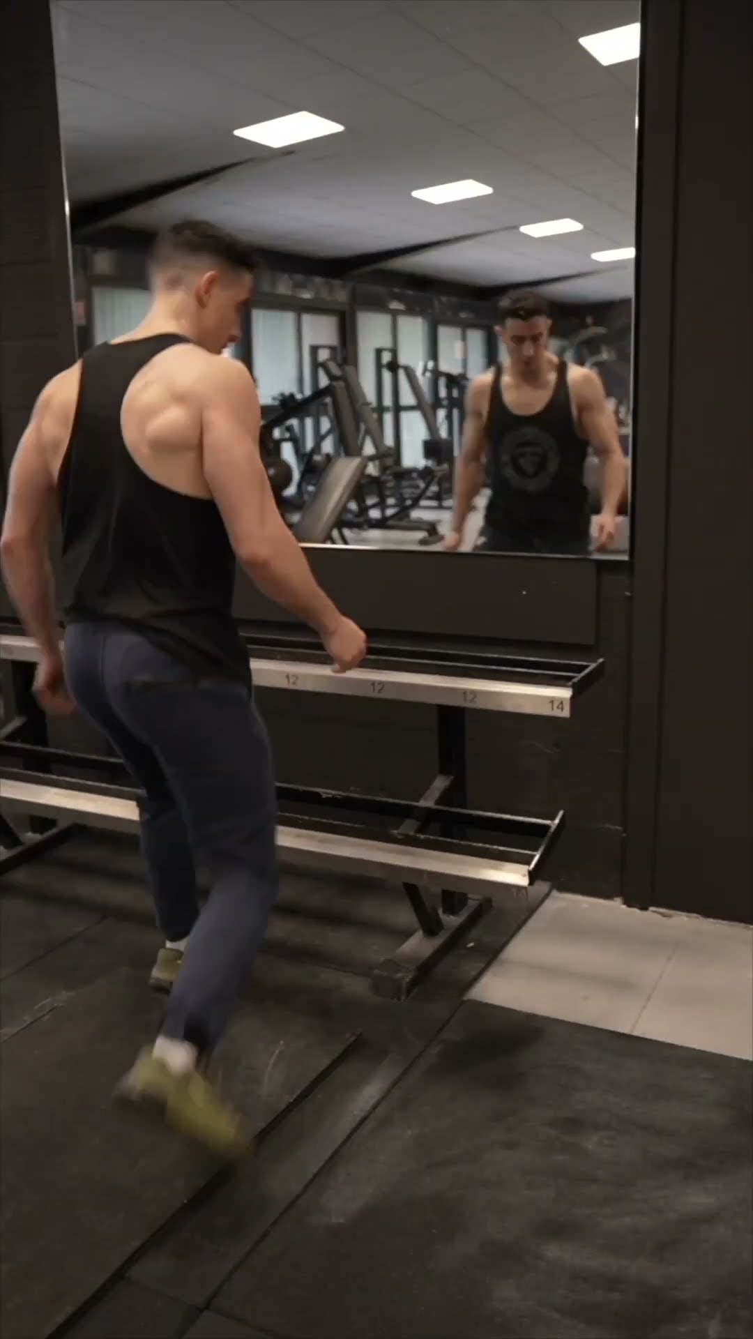They stole my dumbbell !! ?