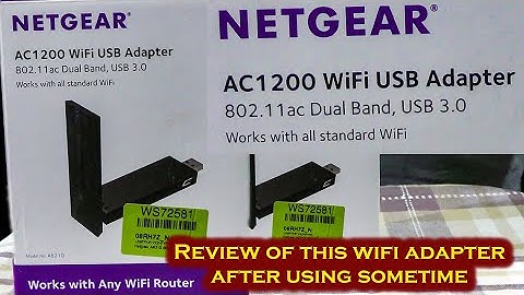 Netgear ac1200 wifi usb adapter review