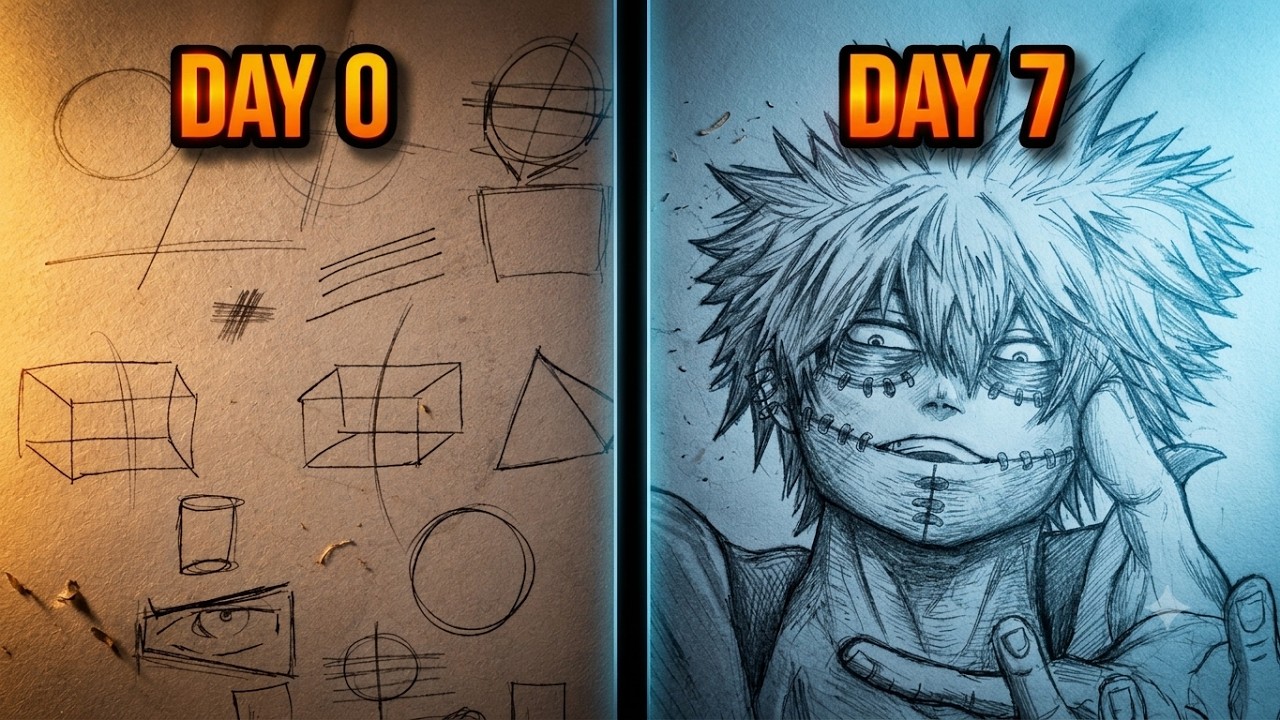 Master Basic in just 10 min 💁 | DAKSH-DNG | ANIME DRAWING - YouTube