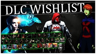 Injustice 2 - All 9 DLC Characters (Injustice Gods Among Us 2) (Wishlist)