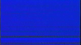 [FREE VIDEO ] REAL PLAY Logo from vhs + VHS Glitch with blue screen background