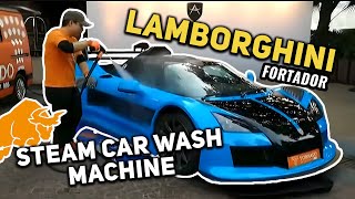 Lamborghini  Steam Car Wash Machine VS Apollo Automobile