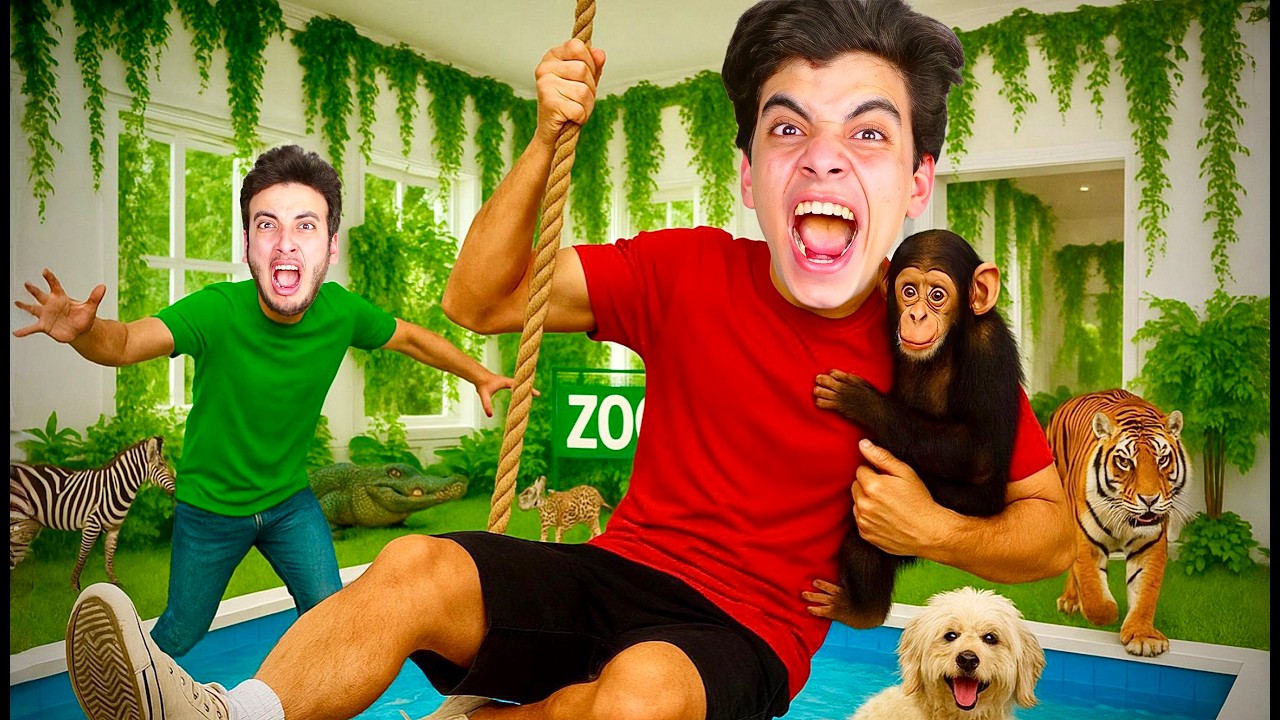 Я построил секретный зоопарк в доме своего брата 😰 Ты его никогда не найдёшь!!