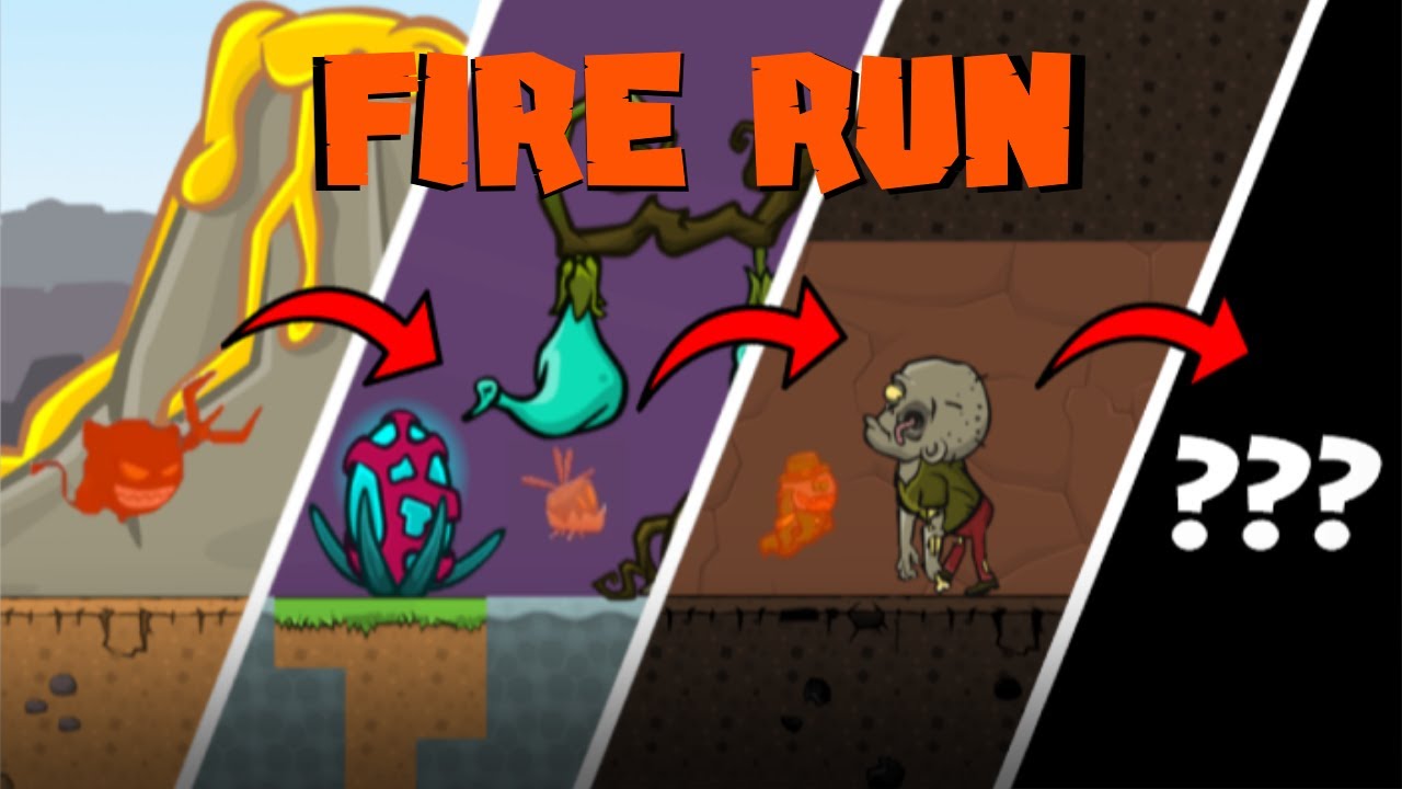 🔥 I COMPLETED the Fire Run in EvoWorld.io! 🔥