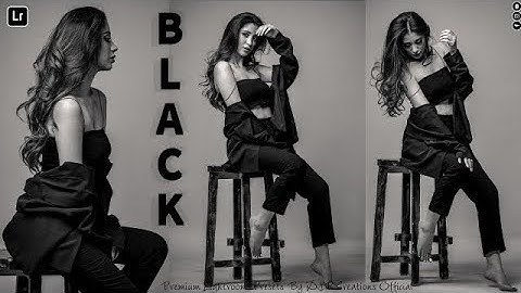 Black Tones (Moody) Presets - Lightroom Mobile Presets | Black Moody | Black Tones Filters l DSP