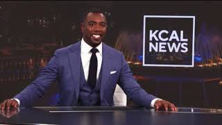 WELCOME TO CHAUNCY GLOVER TO KCAL NEWS! 8PM