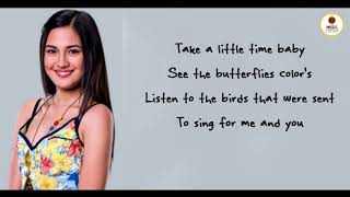 Rainbow - Julie Anne San Jose - Cover lyrics