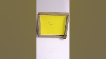 Cách Làm Đồ Handmade Từ Bìa Carton Cực Kỳ Sáng Tạo | Khung Ảnh Thủ Công