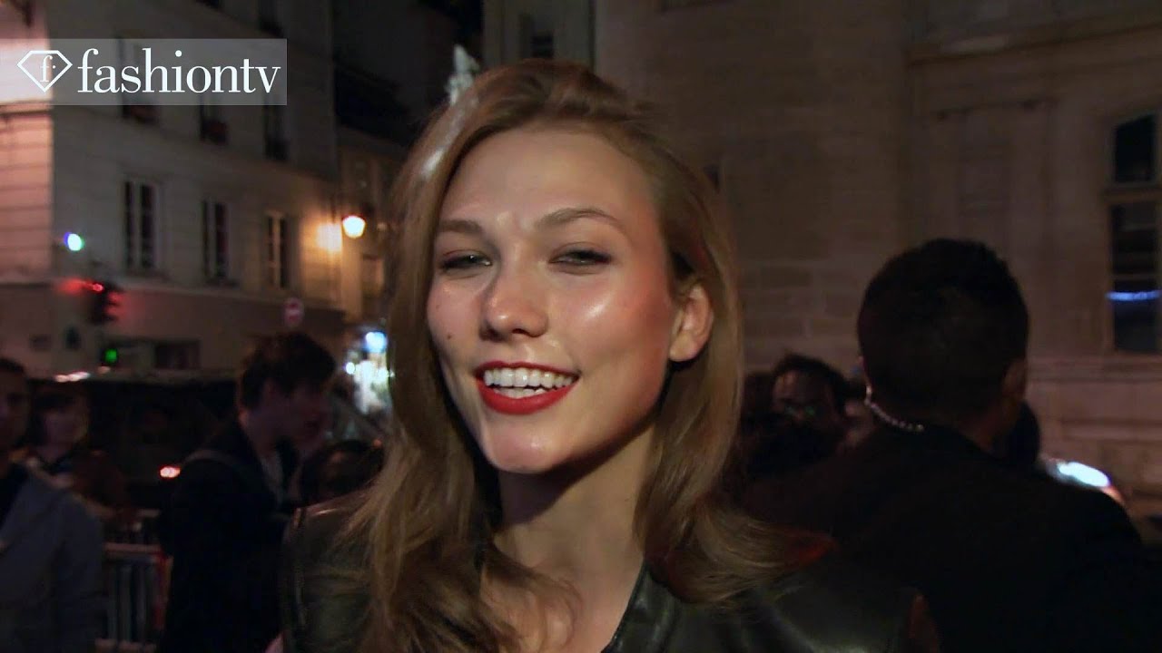 Karlie Kloss Elie Saab Fashion Show March 7, 2015 – Star Style