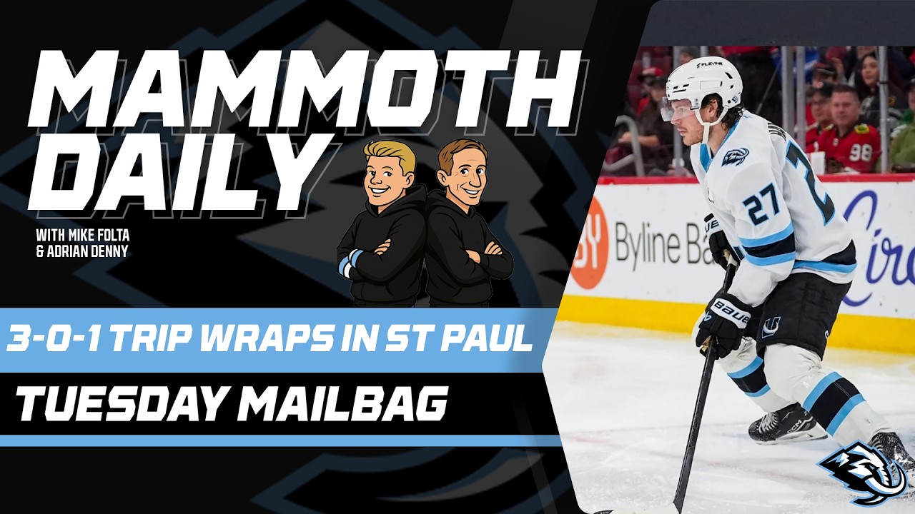 Mammoth Daily: Mar. 10, 2026: 3-0-1 Trip Wraps In St. Paul, Tuesday Mailbag
