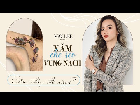 Video XĂM CHE SẸO VÙNG NÁCH cảm thấy thế nào? | An Armpit... - youtube