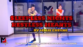 Sleepless Nights Restless Heart | Leslie Cheung | JMVergara Sexy Chairdance Beginner | JMVDanceTV