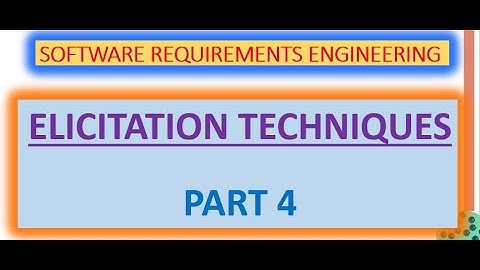 Elicitation Techniques | Requirements Elicitation Techniques | Brain Storming And Idea Reduction