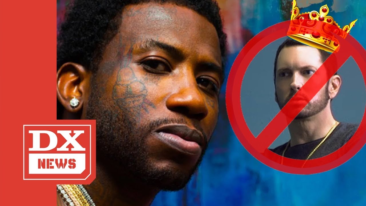 Gucci Mane Disses Eminem And Says He's Not Even Close To Being The King Of  Rap - YouTube
