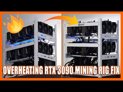 We Fixed Our Overheating RTX 3090 Nvidia Build U0026 Increased Our Farm By 72 MH/s