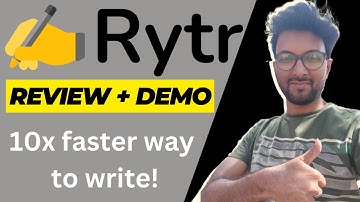 Rytr Review with Demo - 10x faster way to write!