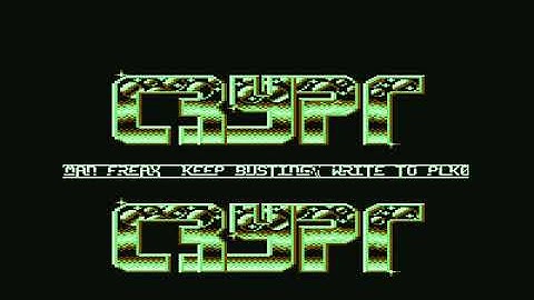Crypt  Intro 5 ! Commodore 64 (C64)