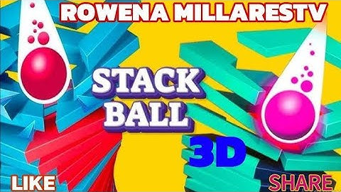 Stack ball game play level (350) Android Mobile Game play