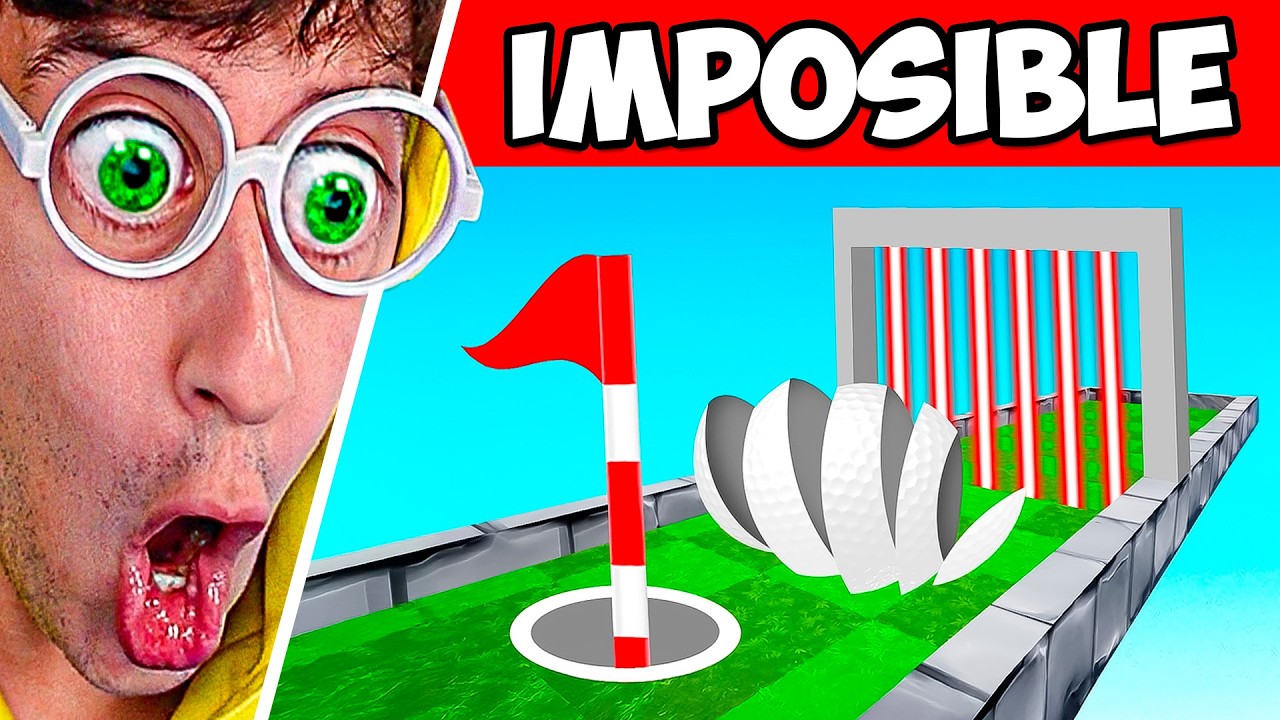 NO ENTIENDO NADA ⛔ HOYO TROLL vs HERMANO 😂⛳! (Golf it imposible) #2 - TEKENDO